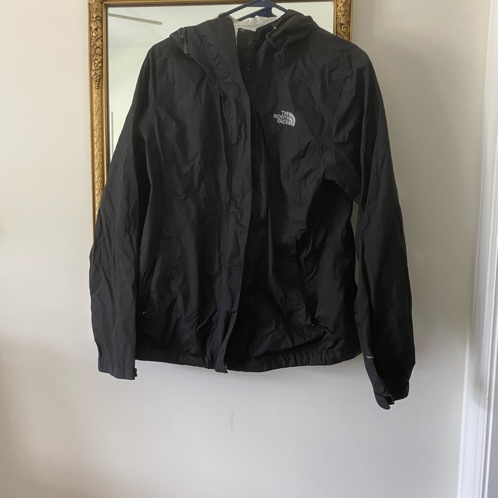 women’s medium North Face rain jacket!!!